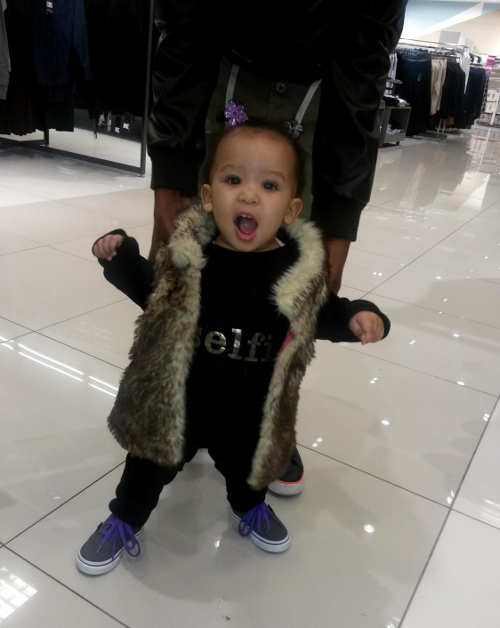 Cazzner now - standing on her own two feet!